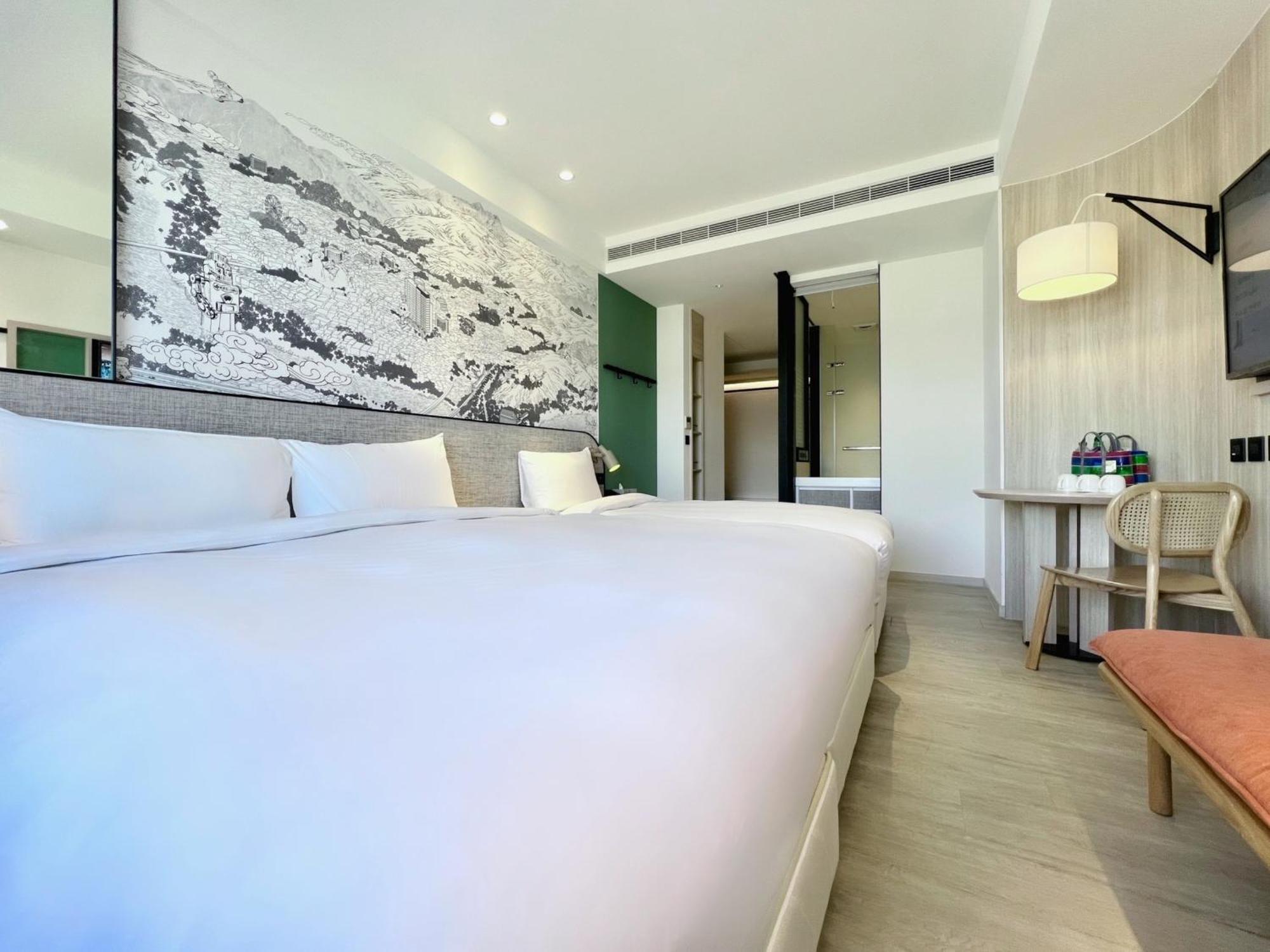 Boutech Jiantan Hotel تايبيه المظهر الخارجي الصورة