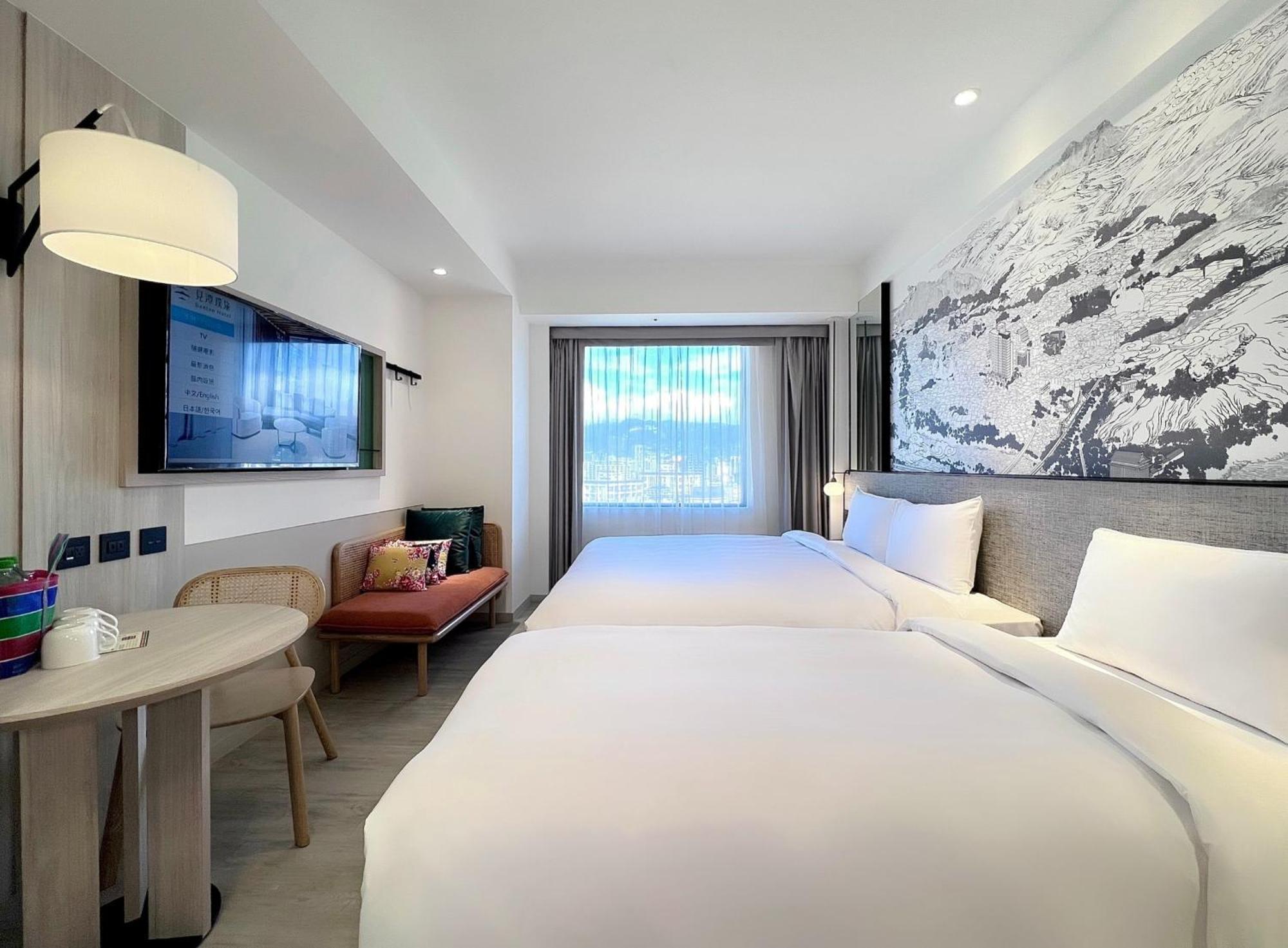 Boutech Jiantan Hotel تايبيه المظهر الخارجي الصورة