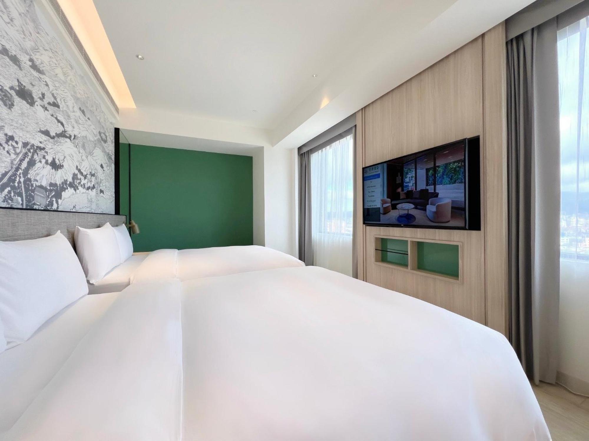 Boutech Jiantan Hotel تايبيه المظهر الخارجي الصورة