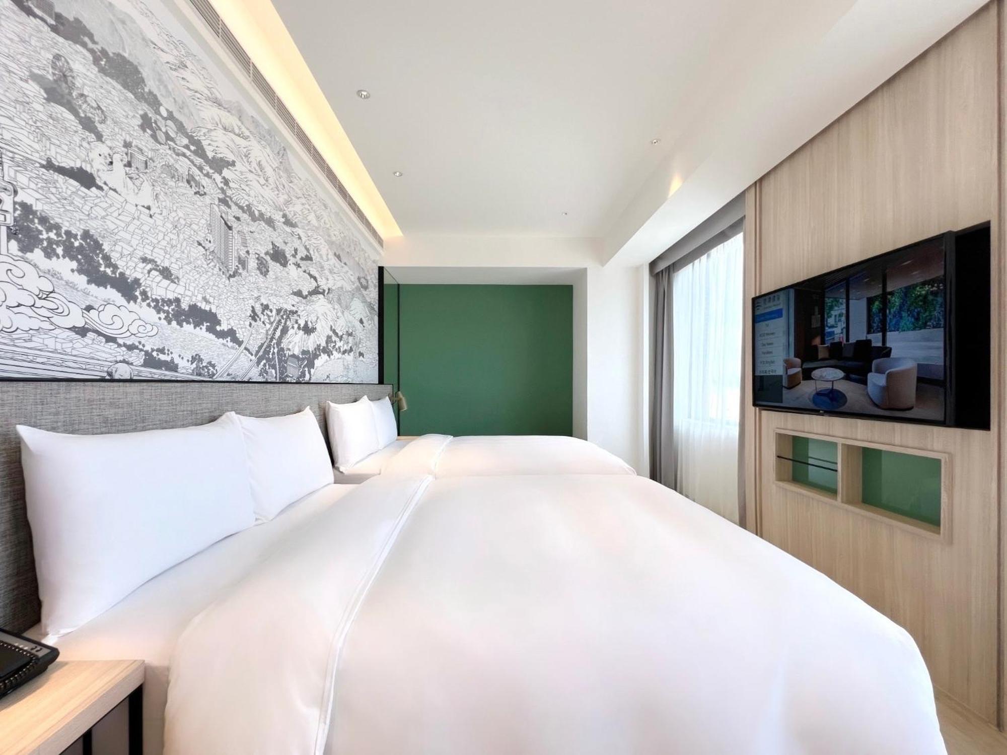 Boutech Jiantan Hotel تايبيه المظهر الخارجي الصورة