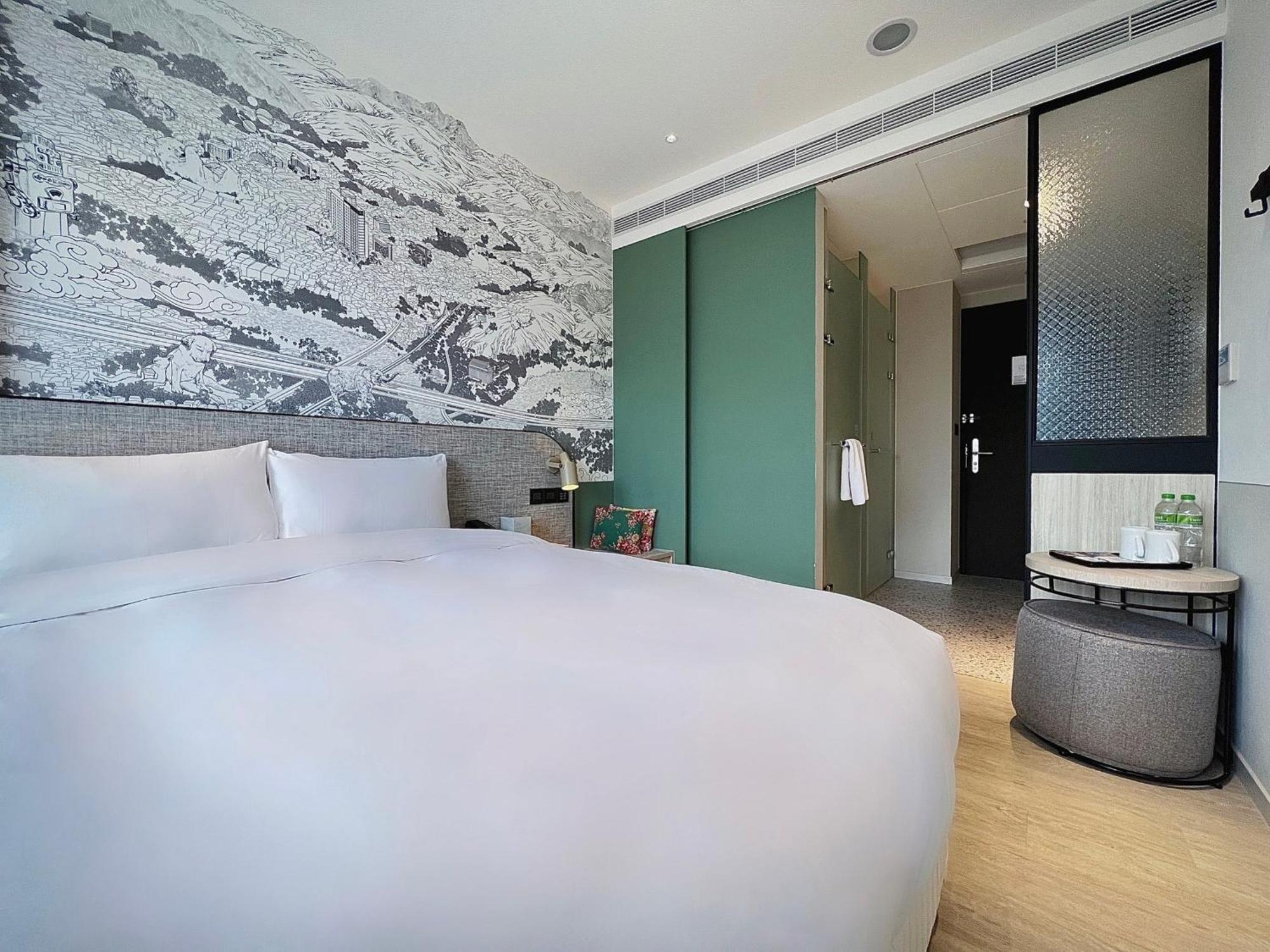 Boutech Jiantan Hotel تايبيه المظهر الخارجي الصورة