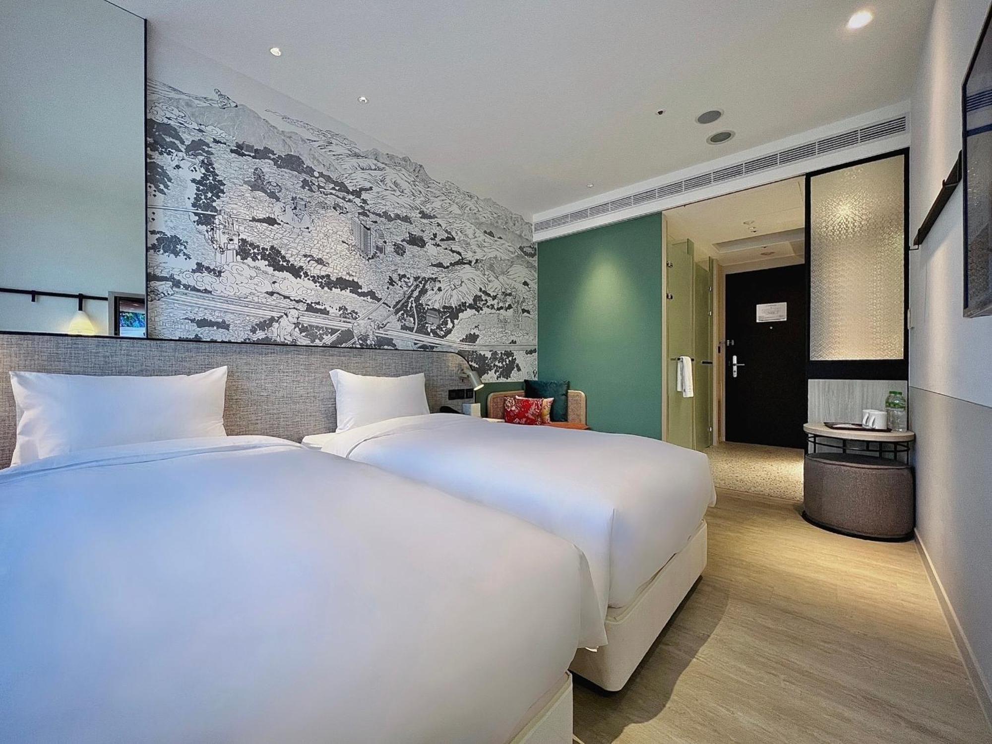 Boutech Jiantan Hotel تايبيه المظهر الخارجي الصورة