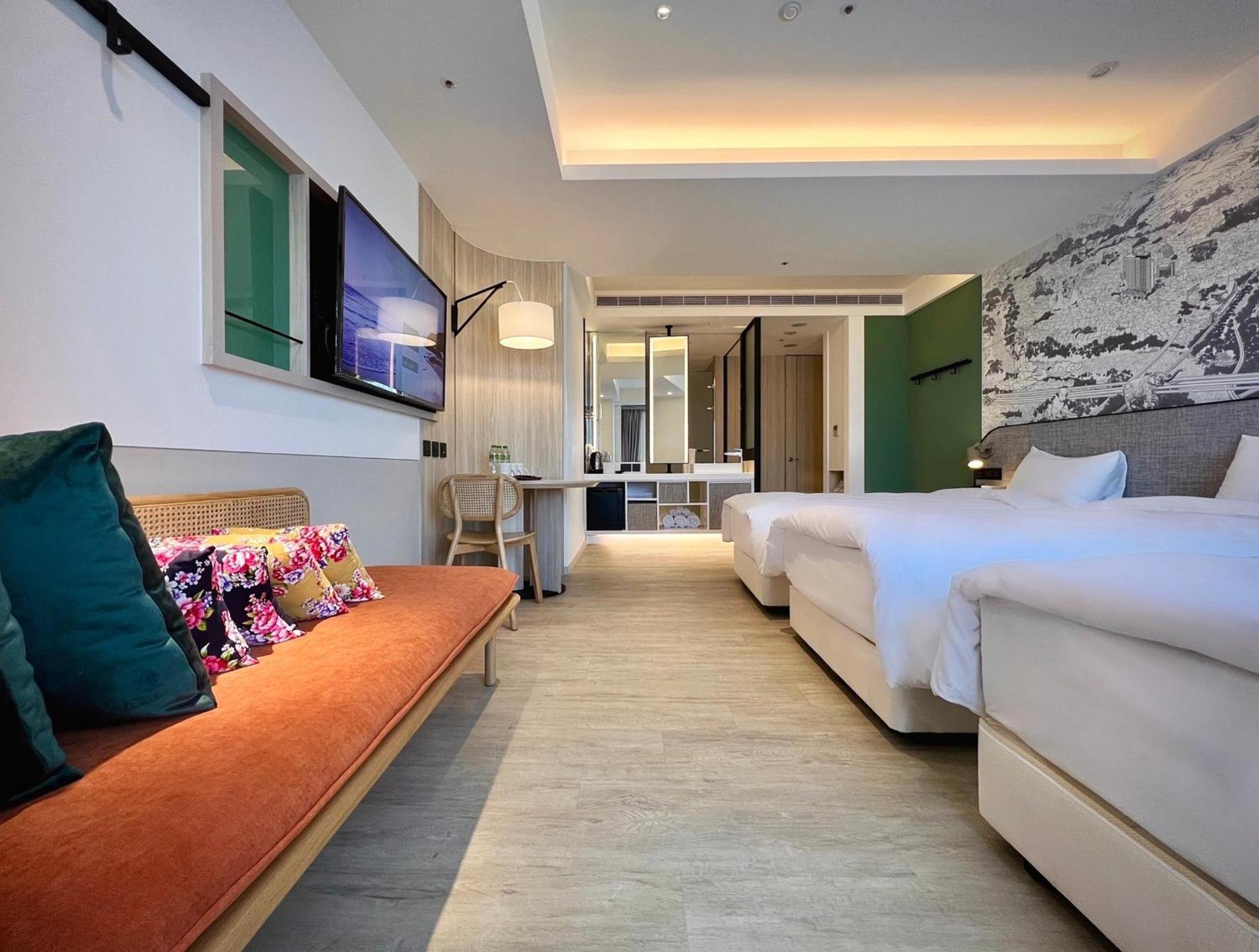 Boutech Jiantan Hotel تايبيه المظهر الخارجي الصورة