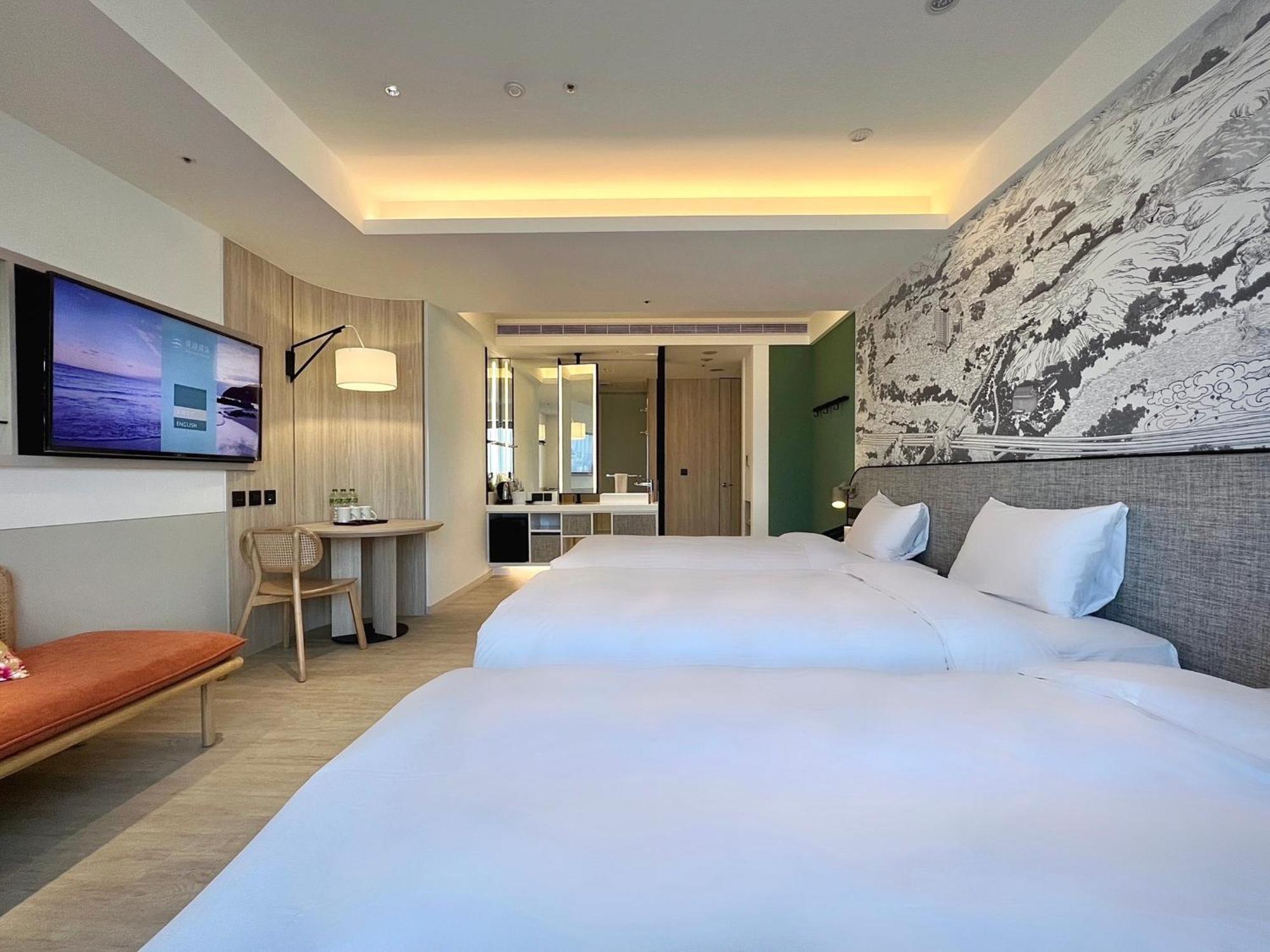 Boutech Jiantan Hotel تايبيه المظهر الخارجي الصورة