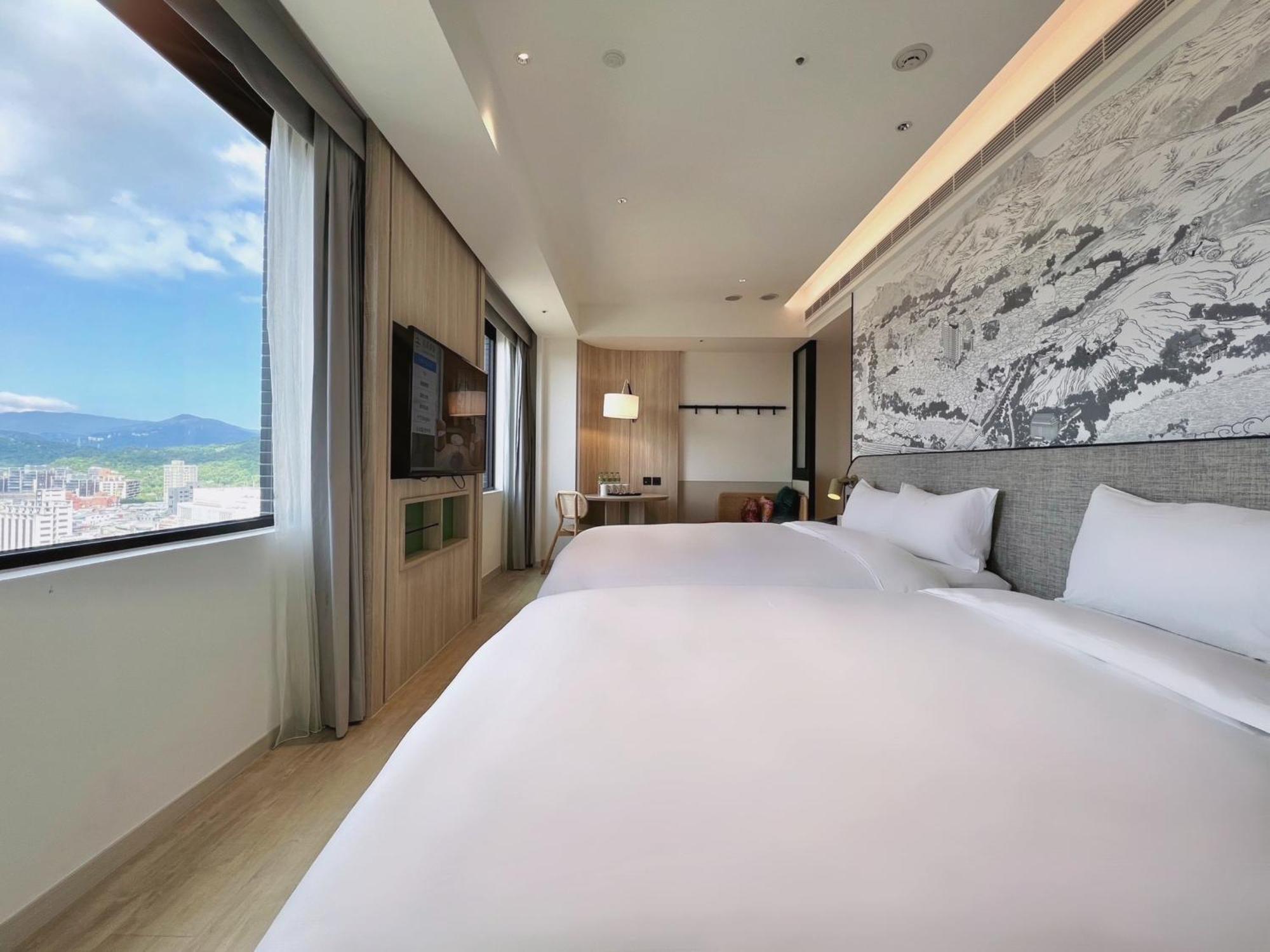 Boutech Jiantan Hotel تايبيه المظهر الخارجي الصورة